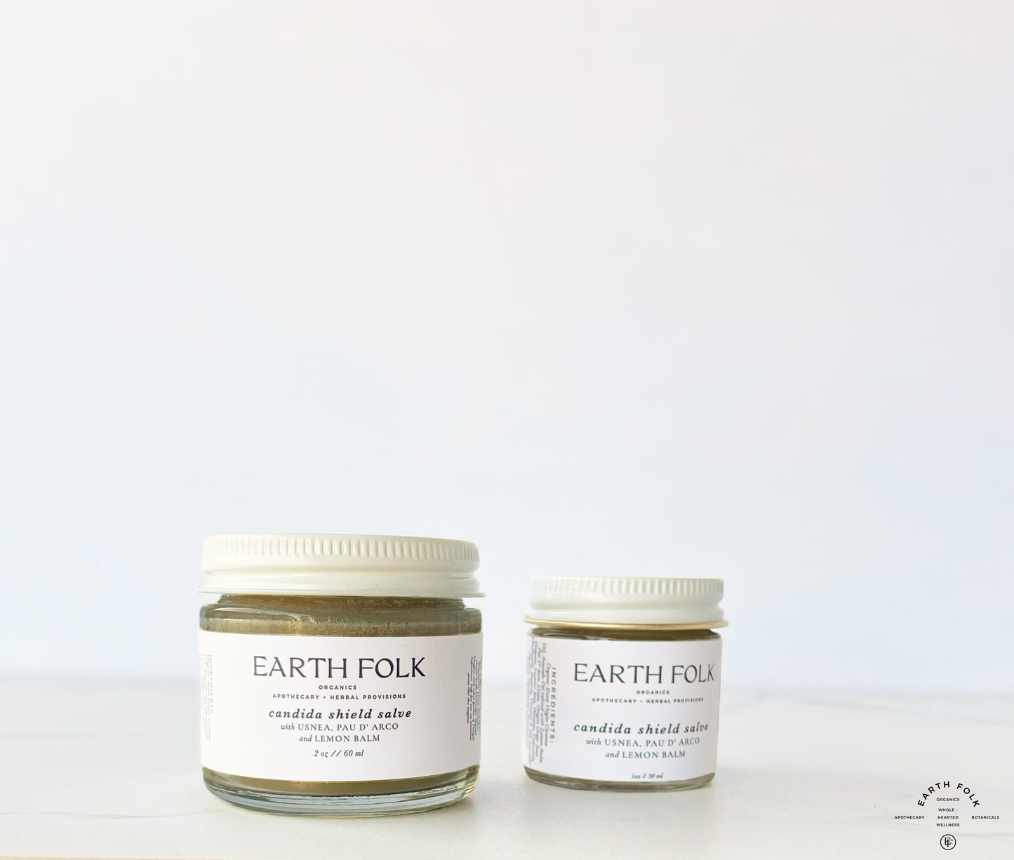 Candida Shield Salve - All Natural Herbal Salve, Usnea Lichen Infused Salve, Body, Foot & Toenail Salve - High Potency Herbal Formula
