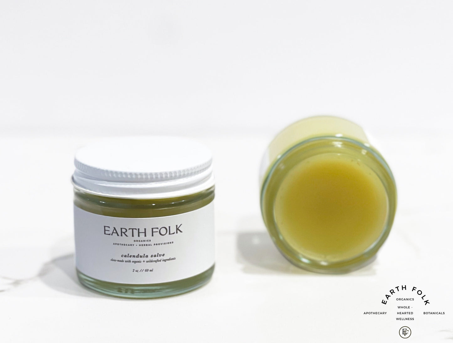 Calendula Salve - All Natural Herbal Salve, Calendula Infused Salve, Calendula Ointment - High Potency Herbal Formula