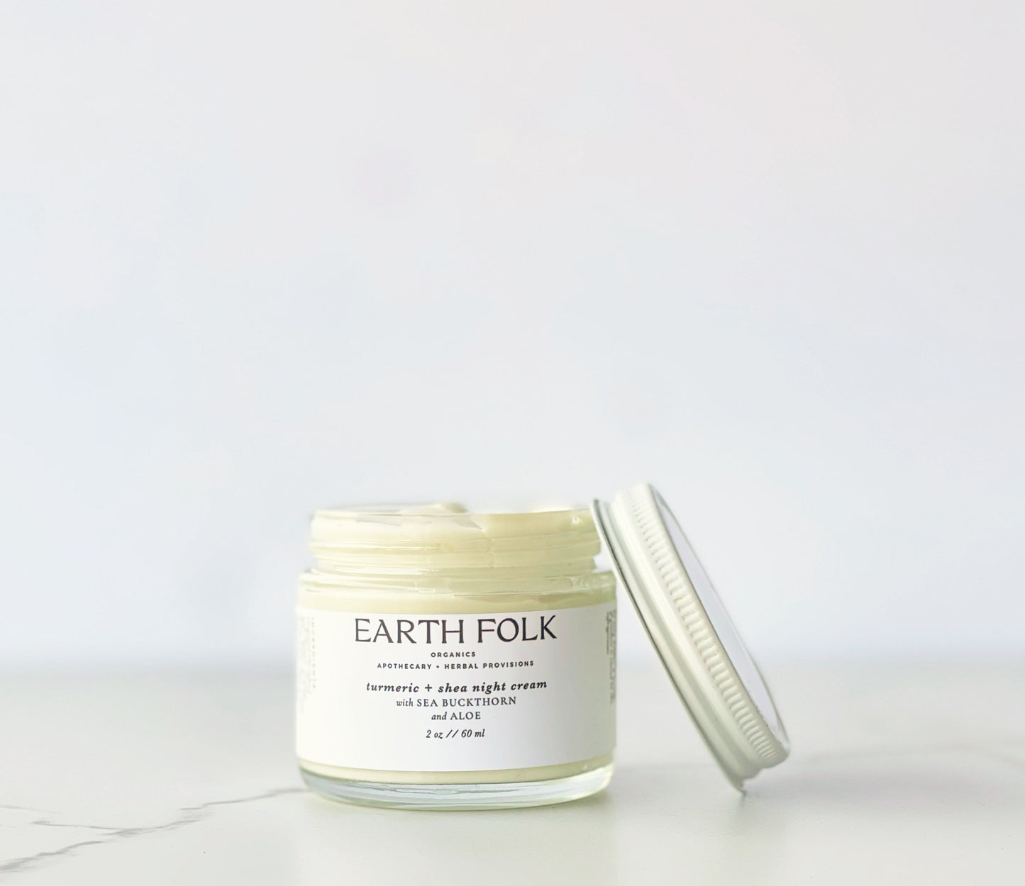 Turmeric & Shea Butter Night Cream, Organic Face Moisturizer for Fussy Skin, Natural Skincare, Organic Skincare, Face Cream, Clear Skin