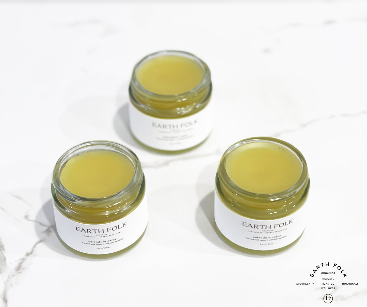 Calendula Salve - All Natural Herbal Salve, Calendula Infused Salve, Calendula Ointment - High Potency Herbal Formula