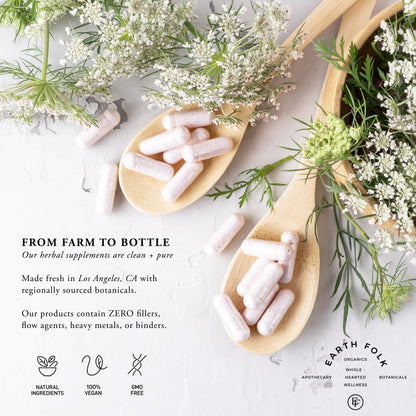 Organic Dong Quai Root Capsules, 500mg Vegan Capsules, FREE Shipping, No Fillers, Non GMO, Herbal Supplements