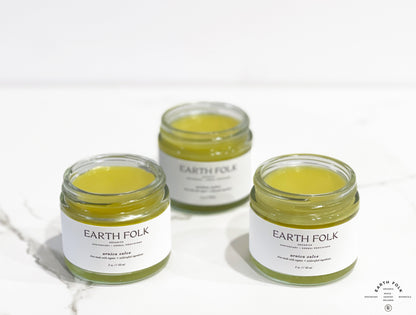 Arnica Salve - All Natural Herbal Salve, Arnica Infused Salve Arnica Ointment - High Potency Formula