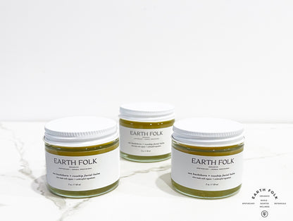Sea Buckthorn & Rosehip Nourishing Facial Balm, Organic Face Moisturizer, Natural Skincare, Organic Skincare, Face Cream, Natural Skincare